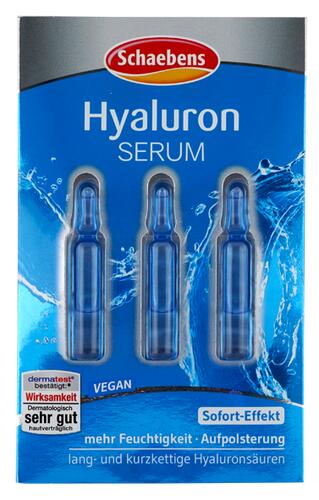 Schaebens Hyaluron Serum, 3 Ampullen