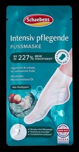 Schaebens intensiv pflegende Fußmaske