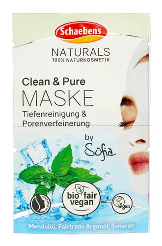 Schaebens Naturals Clean & Pure Maske