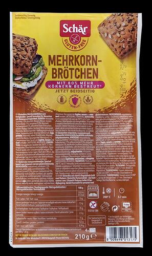 Schär Gluten-Free Mehrkornbrötchen