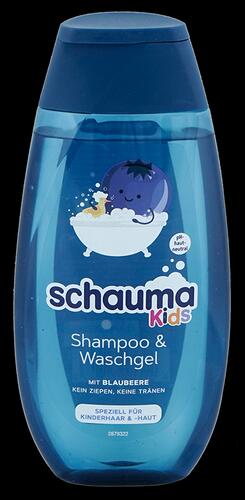 Schauma Kids Shampoo & Waschgel mit Blaubeere
