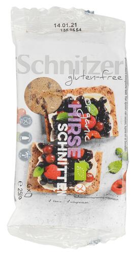 Schnitzer Gluten-Free Organic Hirse Schnitten