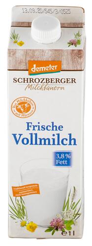 Schrozberger Milchbauern Demeter Frische Vollmilch