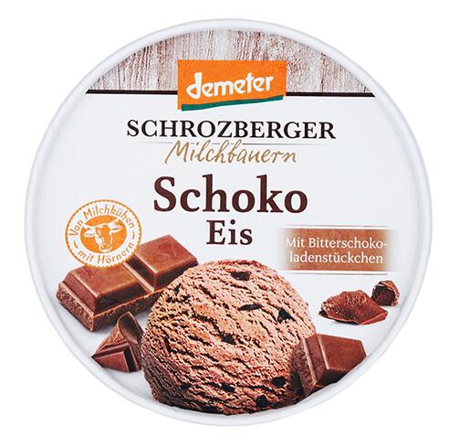 Schrozberger Milchbauern Schoko Milcheis, Demeter