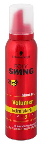 Schwarzkopf Poly Swing Mousse Volumen Extra Stark, 3