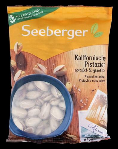 Seeberger Kalifornische Pistazien geröstet & gesalzen