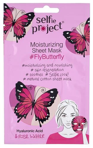 Selfie Project Moisturizing Sheet Mask Fly Butterfly