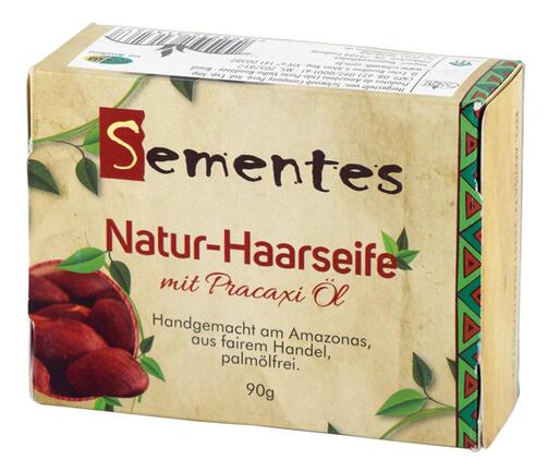 Sementes Natur-Haarseife mit Pracaxi Öl