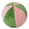 Senger Toys Stoffball rosa/grün mit Rassel