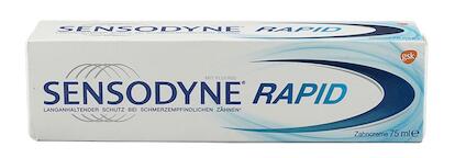 Sensodyne Rapid Zahncreme Sensodyne Rapid Zahncreme