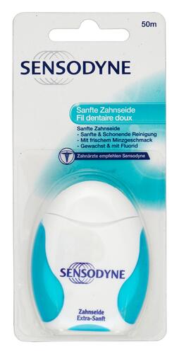 Sensodyne Sanfte Zahnseide, gewachst & mit Fuorid