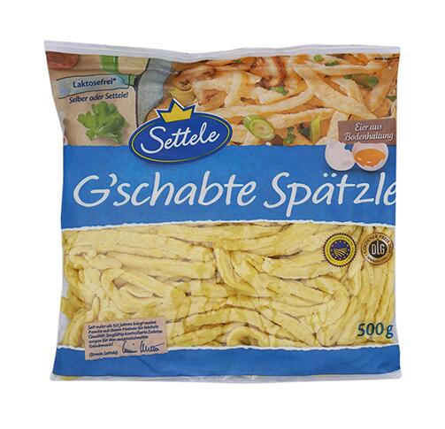 Settele G'schabte Spätzle Settele G'schabte Spätzle