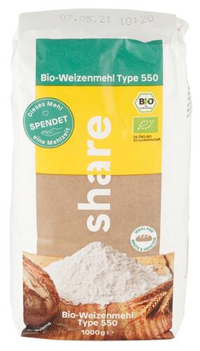 Share Bio-Weizenmehl Type 550