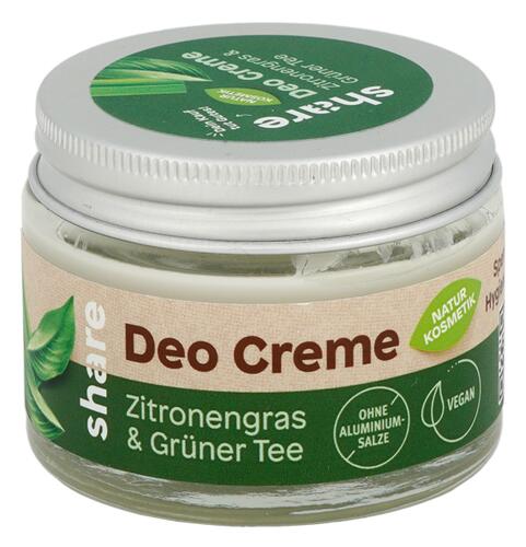 Share Deo Creme Zitronengras & Grüner Tee