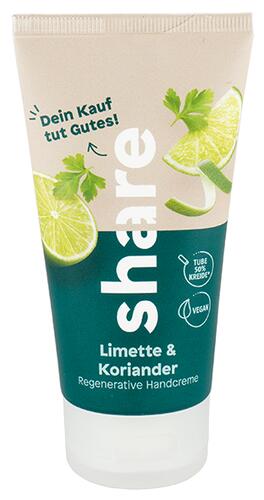 Share Handcreme Limette & Koriander