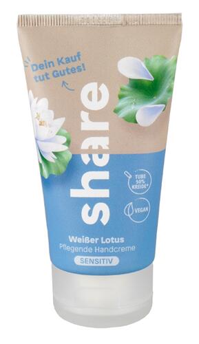 Share Sensitiv Pflegende Handcreme Weißer Lotus Share Sensitiv Pflegende Handcreme Weißer Lotus