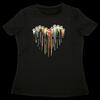 Shein Lune Kurzärmliges T-Shirt Herz & Pfötchen, schwarz, Gr. M Shein Lune Kurzärmliges T-Shirt Herz & Pfötchen, schwarz, Gr. M