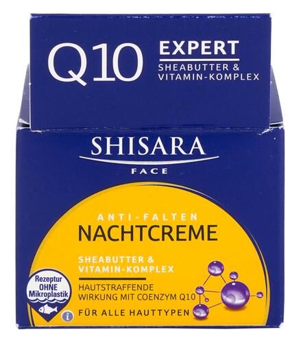 Shisara Anti-Falten Nachtcreme Sheabutter & Vitamin-Komplex