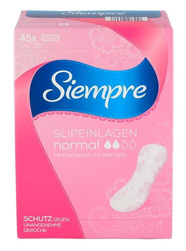 Siempre Slipeinlagen, normal Siempre Slipeinlagen, normal