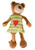Sigikid Bär mit Wendekleid Sweet, braun, ca. 35 cm Sigikid Bär mit Wendekleid Sweet, braun, ca. 35 cm
