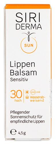 Siriderma Sun Lippenbalsam Sensitiv LSF 30