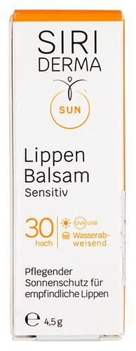 Siriderma Sun Lippenbalsam Sensitiv LSF 30