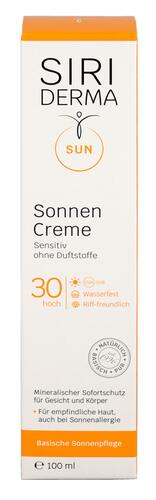 Siriderma Sun Sonnencreme Sensitiv 30