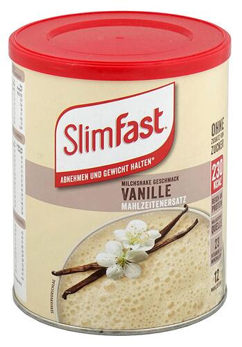 Slimfast Milchshake Geschmack Vanille