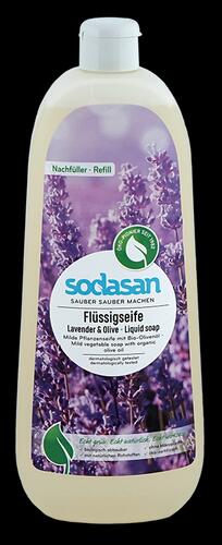 Sodasan Flüssigseife Lavender & Olive