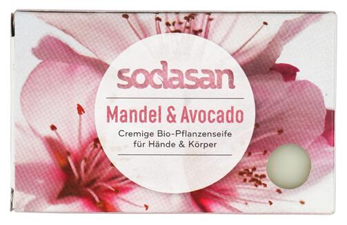 Sodasan Mandel & Avocado Bio-Pflanzenseife
