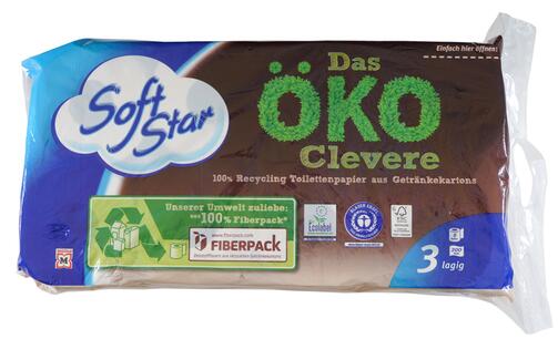 Soft Star Das Öko Clevere Recycling Toilettenpapier