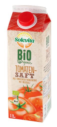 Solevita Bio Tomatensaft mit Meersalz