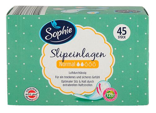 Sophie Slipeinlagen, normal, luftdurchlässig