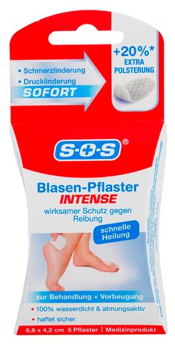 SOS Blasen-Pflaster Intense (Doppelpack)