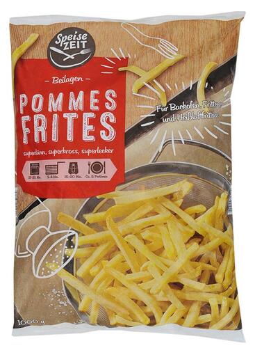 Speisezeit Pommes Frites