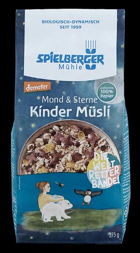 Spielberger Mühle Mond & Sterne Kinder Müsli, Demeter