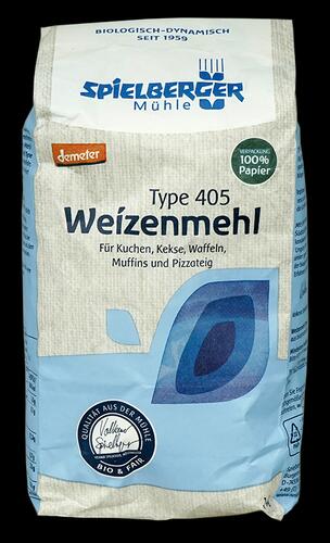 Spielberger Mühle Weizenmehl Type 405, Demeter 