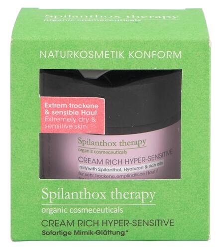 Spilanthox Therapy Cream Rich Hyper-Sensitive