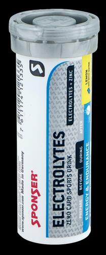 Sponser Electrolytes Tabs Lemon, 10 Brausetabletten