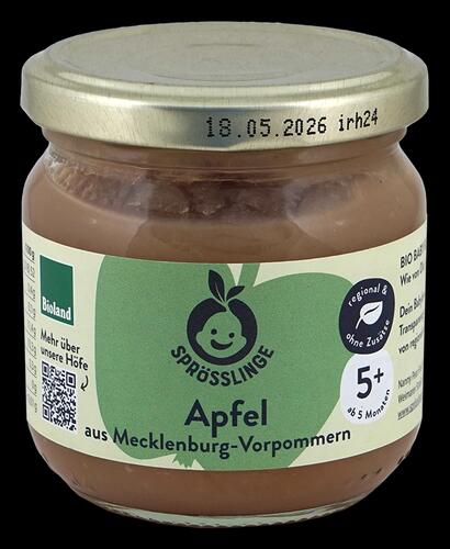 Sprösslinge Apfel aus Mecklenburg-Vorpommern, Bioland