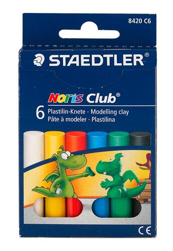 Staedtler Noris Club 6 Plastilin-Knete