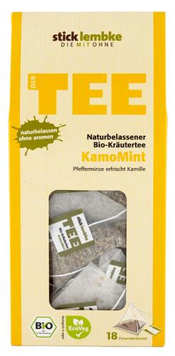 Stick Lembke Der Tee KamoMint, 18 Beutel