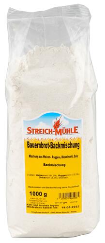 Streich-Mühle Bauernbrot-Backmischung