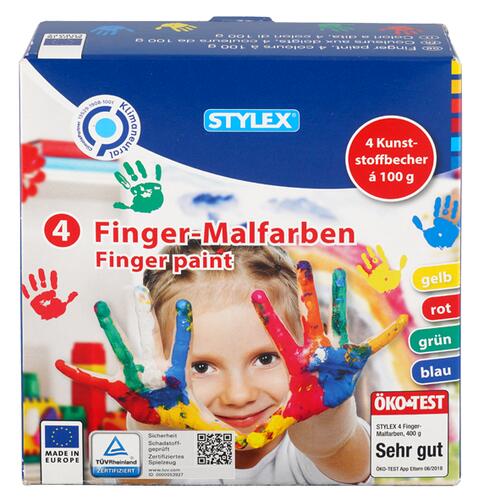 Stylex 4 Finger-Malfarben 400 g