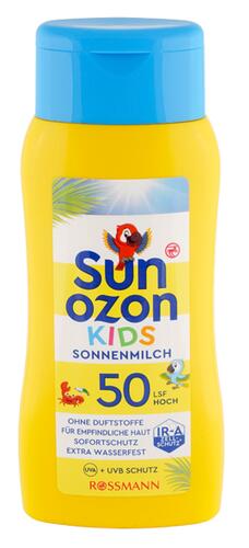 Sun Ozon Kids Sonnenmilch LSF 50, ohne Duftstoffe