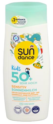 Sundance Kids Sensitiv Sonnenmilch 50+
