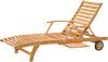 Sunfun Elena Roll-Liege, FSC Teak-Holz Sunfun Elena Roll-Liege, FSC Teak-Holz