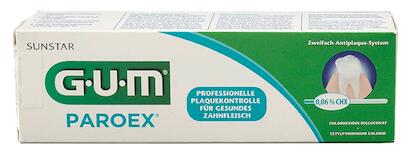 Sunstar Gum Paroex 0,06 % CHX Zahnpasta Sunstar Gum Paroex 0,06 % CHX Zahnpasta