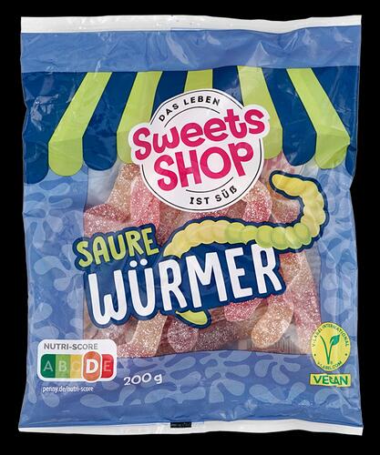 Sweets Shop Saure Würmer