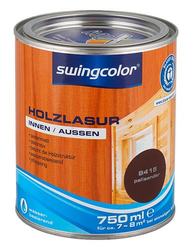 Swingcolor Holzlasur, palisander 8415